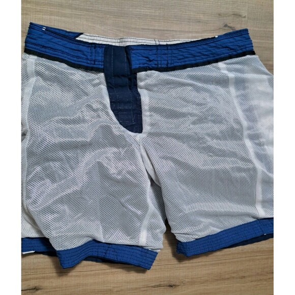 Abercrombie Kids Boys Board Swim Blue Shorts Bermudas- Lined- Size Medium - Picture 5 of 11